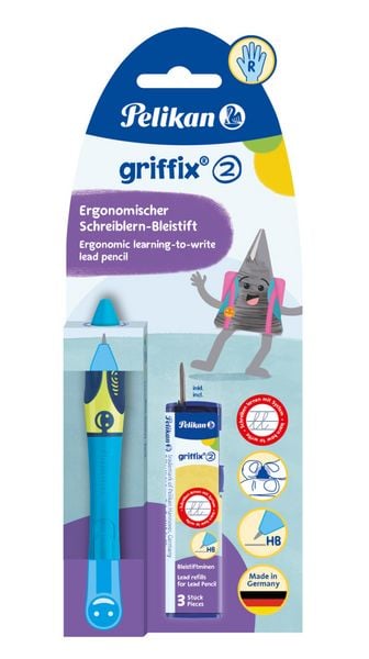 Pelikan Bleistift griffix RH neon freshblue