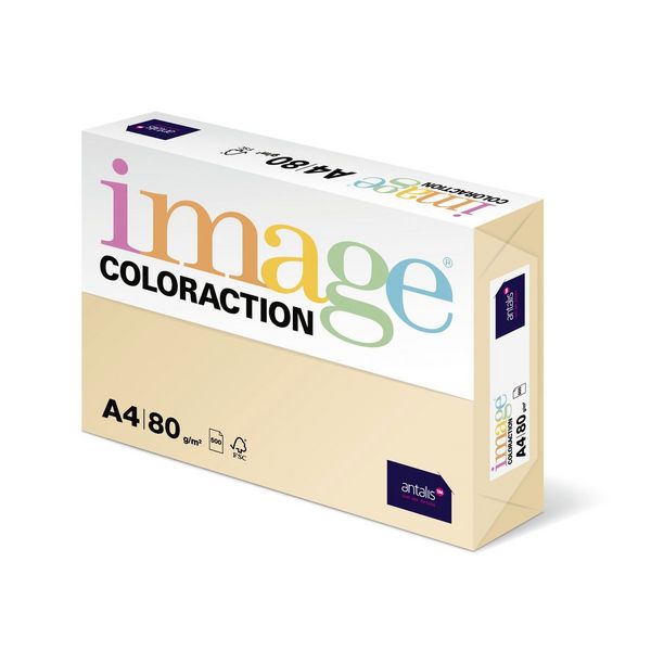 Kopierpapier image COLORACTION 80g/m² creme DIN A4 500 Blatt