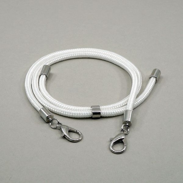 Kordel Weiss/Silber