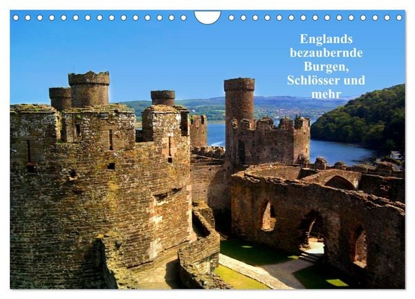 Englands bezaubernde Burgen, Schlösser und mehr (Wandkalender 2026 DIN A4 quer), CALVENDO Monatskalender