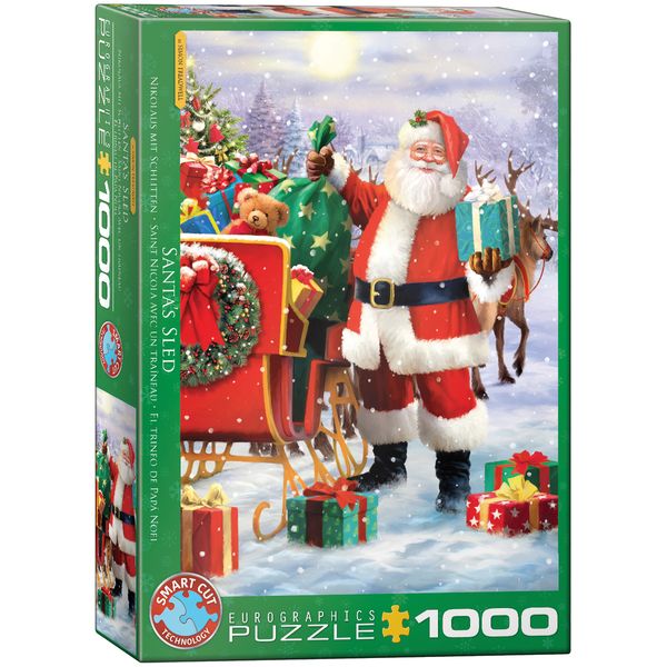 Nikolaus mit Schlitten