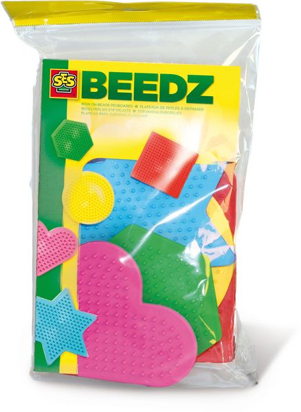 SES Creative - Bügelperlen Stiftplatten 5 Stück