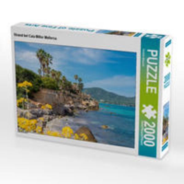 CALVENDO Puzzle Strand bei Cala Millor Mallorca 2000 Teile Puzzle quer 2000 Teile Lege-Größe 90 × 67 cm Foto-Puzzle für glückliche Stunden