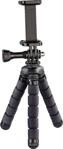 Hama Flex Ministativ 1/4 Zoll Arbeitshöhe=7 - 14cm Schwarz Für Smartphones und GoPro