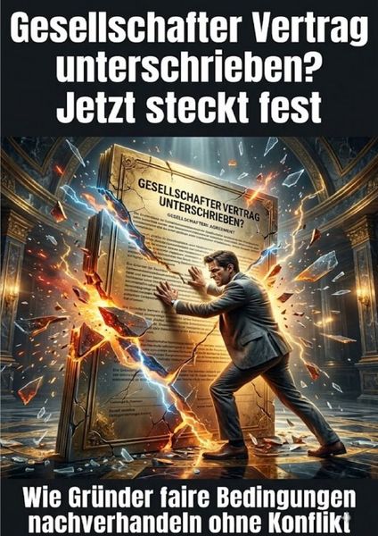 Gesellschafter Vertrag unterschrieben? Jetzt steckt fest