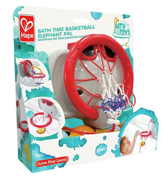 Badespaß mit dem Elefanten-Basketballkorb