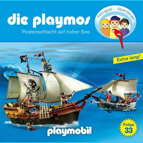 Die Playmos - Piratenschlacht auf hoher See, 1 Audio-CD, 1 Audio-CD