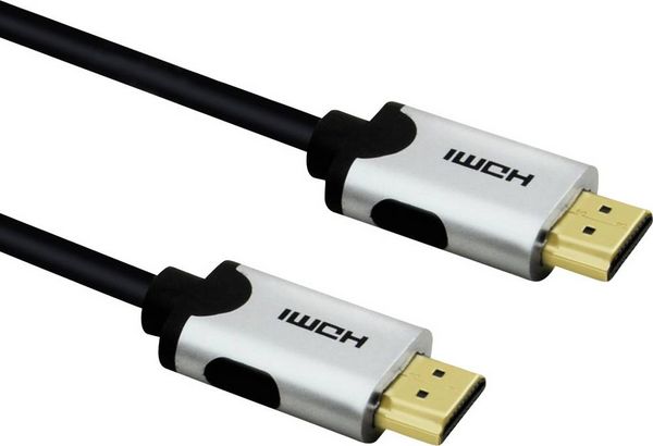Value HDMI Anschlusskabel HDMI-A Stecker, HDMI-A Stecker 1.50 m Schwarz 11.99.5941 10K UHD, 8K UHD, doppelt geschirmt HDMI-Kabel