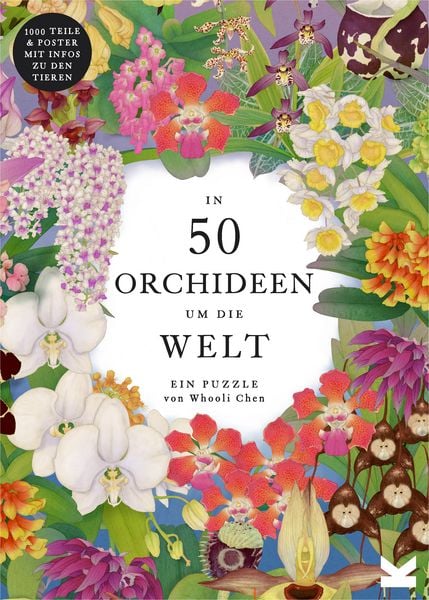 In 50 Orchideen um die Welt