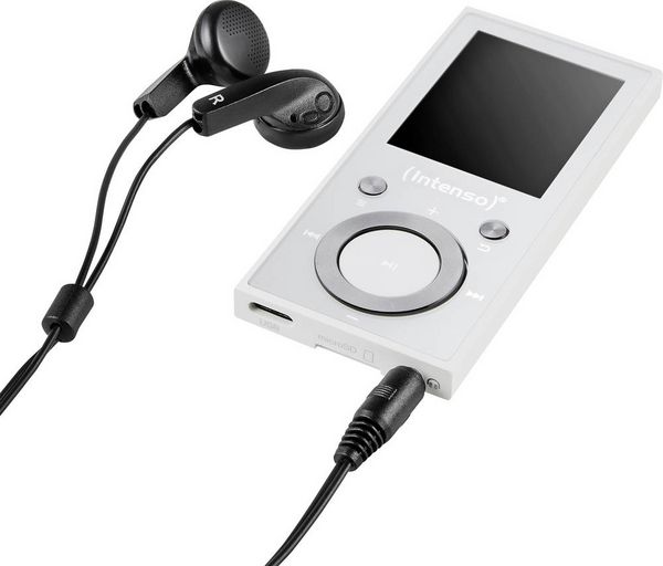 Intenso MP3 Videoplayer 64GB Music Walker MP3-Player 64GB Weiß Bluetooth®