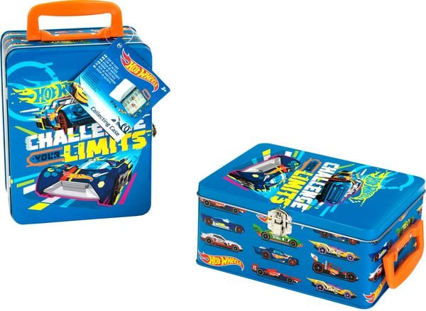 Hot Wheels Sammelkoffer Challenge Your Limits für 18 Autos