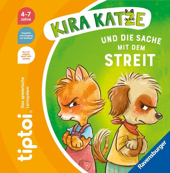tiptoi® Bildergeschichten über den Umgang mit Gefühlen - Kira Katze und die Sache mit dem Streit