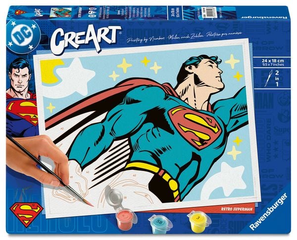 CreArt Adults Trend DC Comics - Retro Superman