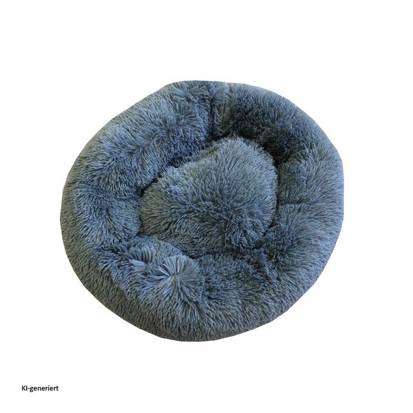 HTI-Living Hundebett flauschig 60cm Grau Hundebett flauschig 60cm Grau