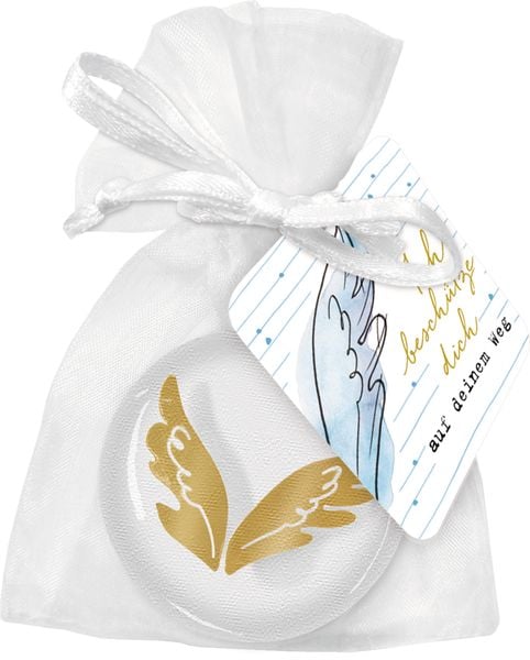 Handschmeichler Kunstharz – Engel und Engelsflügel