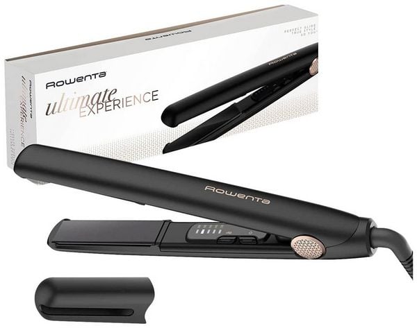Rowenta Ultimate Experience Glätteisen Schwarz