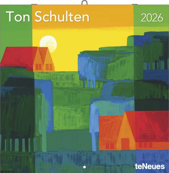 Ton Schulten 2026 - Wand-Kalender - Broschüren-Kalender - 30x30 - 30x60 geöffnet - Kunst-Kalender