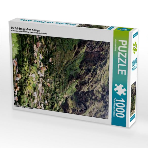 CALVENDO Puzzle Im Tal des großen Königs 1000 Teile Lege-Größe 64x48cm Foto-Puzzle für glückliche Stunden