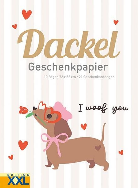 Dackel Geschenkpapier