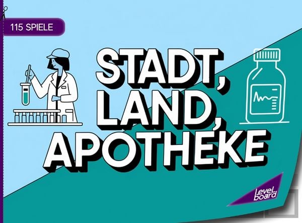 Stadt, Land, Apotheke - 115 Spielblöcke