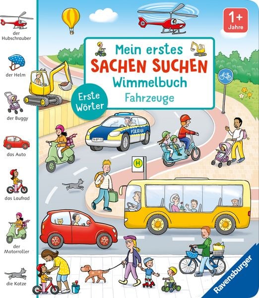 Mein erstes Sachen suchen Wimmelbuch: Fahrzeuge