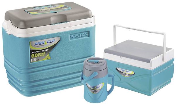 ZORN ZP 25L + 4,5L + 2,0L Combo Kühlbox Passiv Blau-Grau (matt) 25l