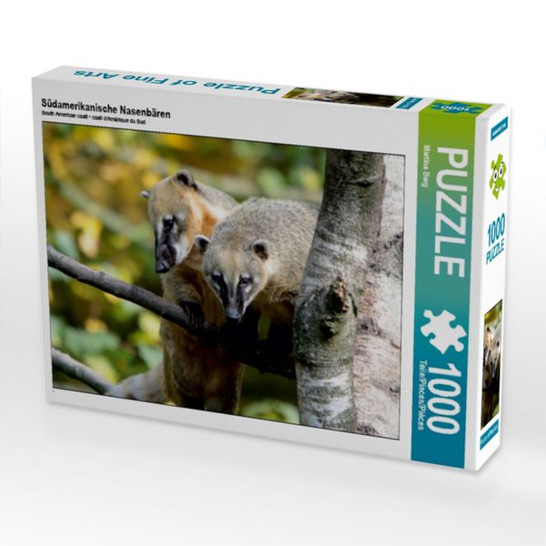 CALVENDO Puzzle Südamerikanische Nasenbären 1000 Teile Lege-Größe 64x48cm Foto-Puzzle für glückliche Stunden