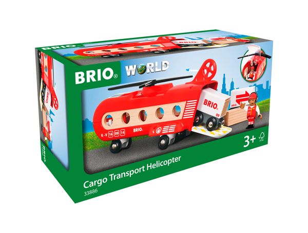 BRIO World - Eisenbahn-Transporthubschrauber