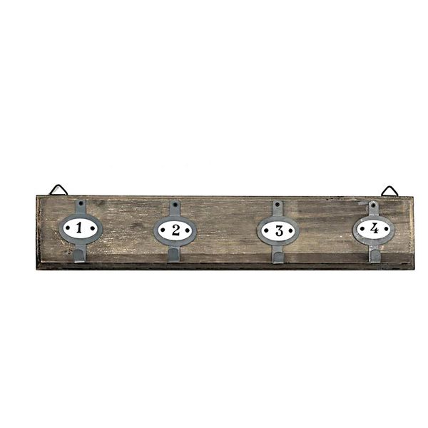 HTI-Living Kolony Garderobe braun nummeriert 40 cm Kolony Garderobe braun nummeriert 40 cm