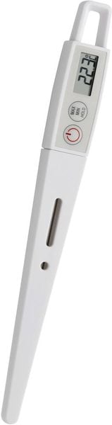 TFA Dostmann 30.1040.K Küchen-Thermometer kalibriert (ISO) Abschaltautomatik gemäß HACCP und EN 13485, Automatisches Abschalten