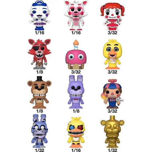 Bitty POP Singles: FNAF- 32PC PDQ