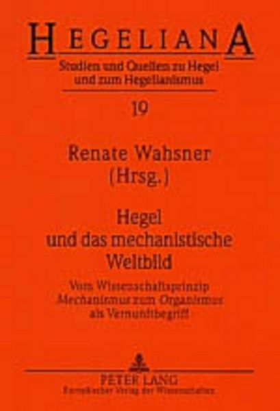 Hegel und das mechanistische Weltbild