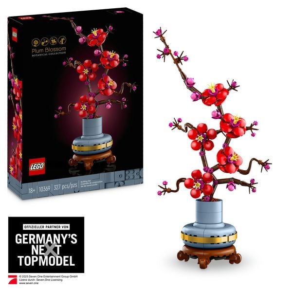 LEGO Botanicals Pflaumenblüte - Kunstpflanzen für Erwachsene 10369