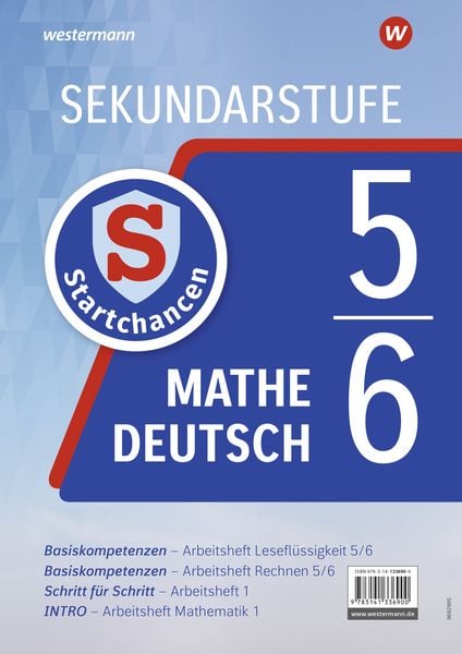 Startchancen Paket Basiskompetenzen und Deutsch als Zweitsprache Klasse 5/6 (4 Hefte)