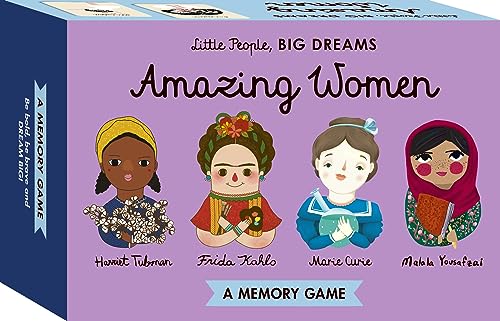 Little People, BIG DREAMS Amazing Women Memory Game: A Memory Game