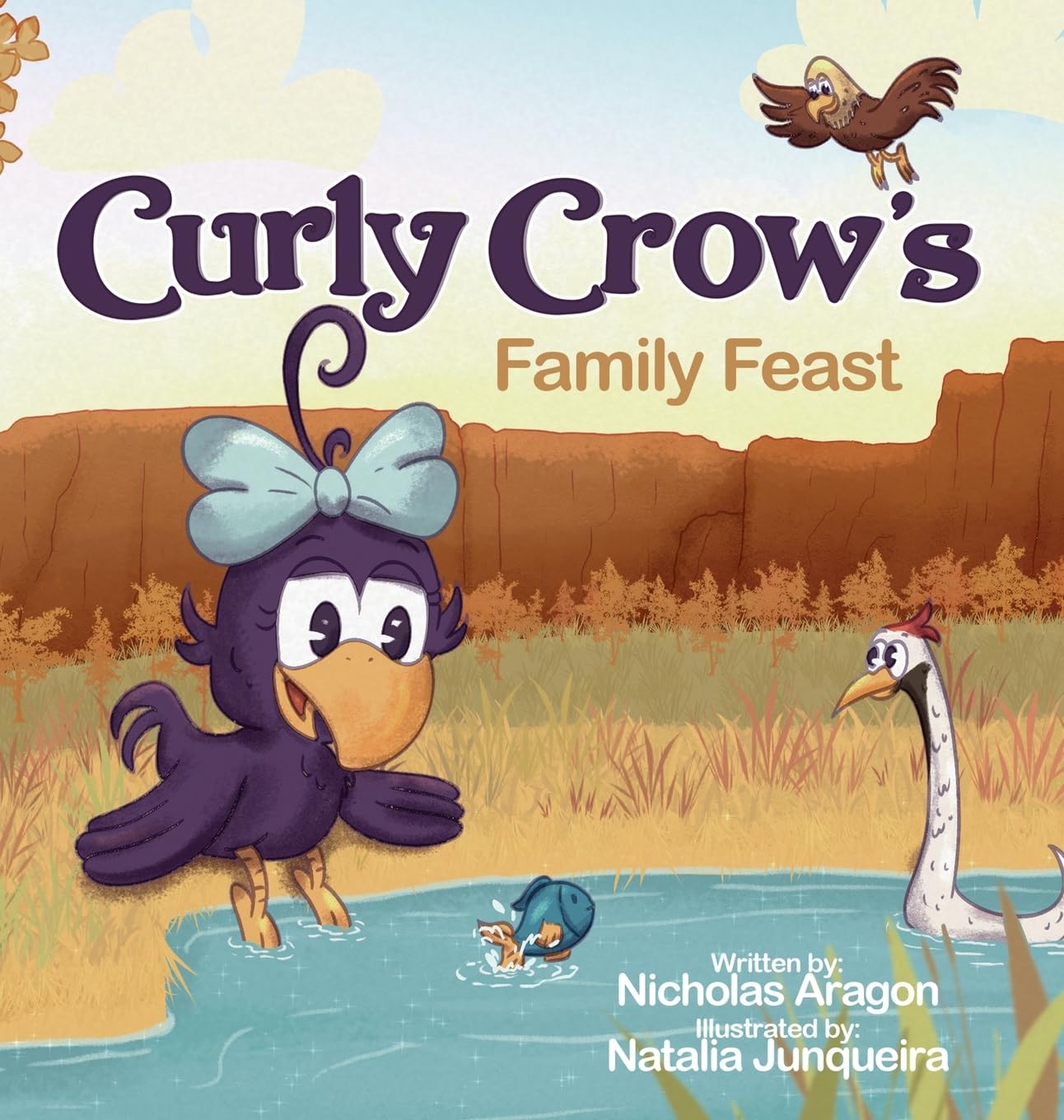 Curly Crow's Family Feast: A Children's Picture Book for Kids Ages 4-8 about Finding Strength in Challenges, Wisdom in Problem Solving, and Thanksgiving for Family (Curly Crow Children's Book)