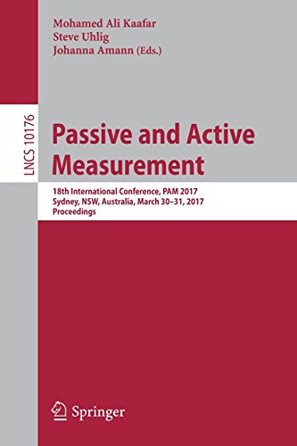 Passive and Active Measurement: 18th International Conference, PAM 2017, Sydney, NSW, Australia, March 30-31, 2017, Proceedings (Lecture Notes in Computer Science)