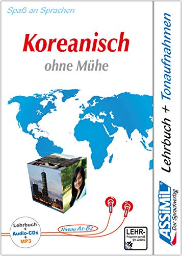 ASSiMiL Koreanisch ohne Mühe - Audio-Plus-Sprachkurs - Niveau A1-B2: Selbstlernkurs in deutscher Sprache, Lehrbuch + 2 Audio-CDs + 1 USB-Stick