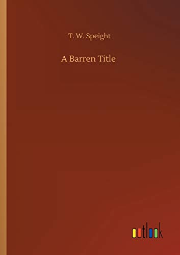 A Barren Title