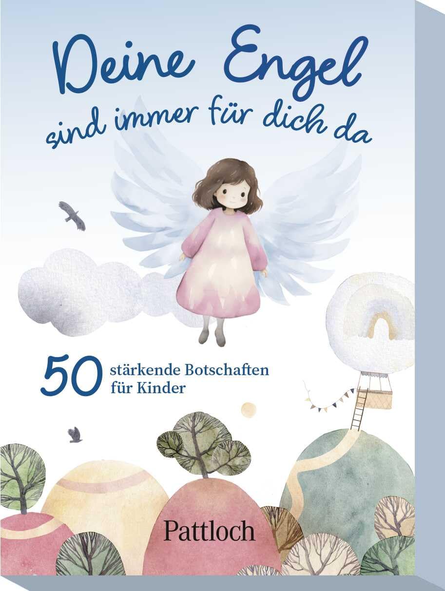 Kartenset: Deine Engel sind immer für dich da: 50 Botschaften für jeden Tag | Tolles Geschenk zur Kommunion für Kinder ab 6 Jahren (Kleine Geschenke zur Einschulung & für die Schultüte)