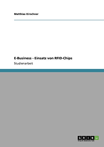 E-Business - Einsatz von RFID-Chips