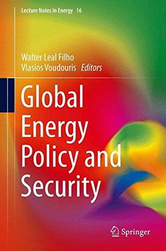 Global Energy Policy and Security (Lecture Notes in Energy)