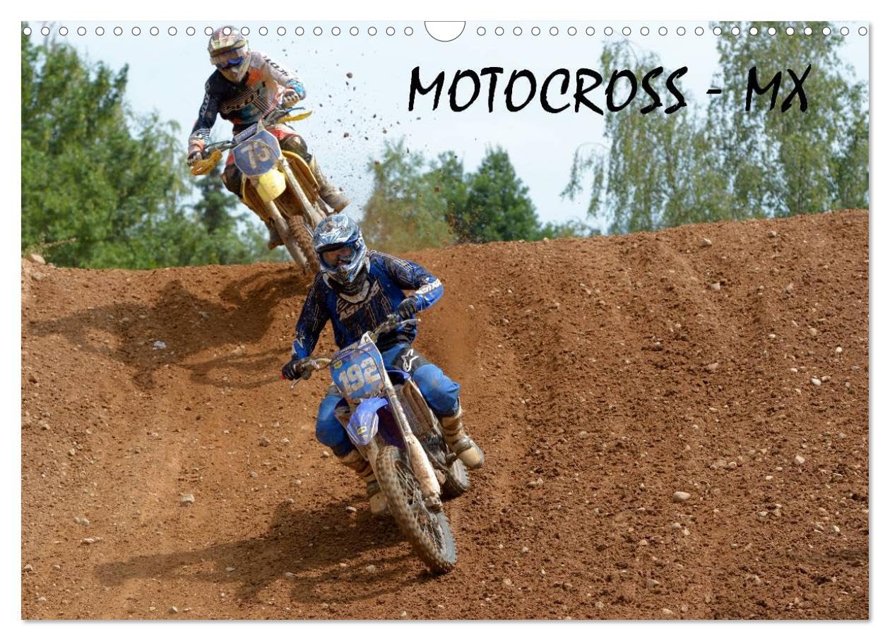 Motocross - MX UK-Version (Wall Calendar 2026 DIN A3 landscape), CALVENDO 12 Month Wall Calendar: Motocross - MX and Freestyle Motocross FMX