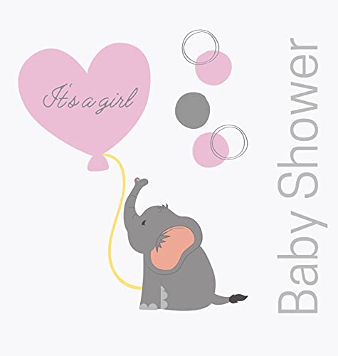 Welcome baby girl, baby shower guest book (Hardcover): comments book, baby shower party decor, baby naming day guest book, advice for parents sign in ... book, baby boy guest book, baby girl guest b