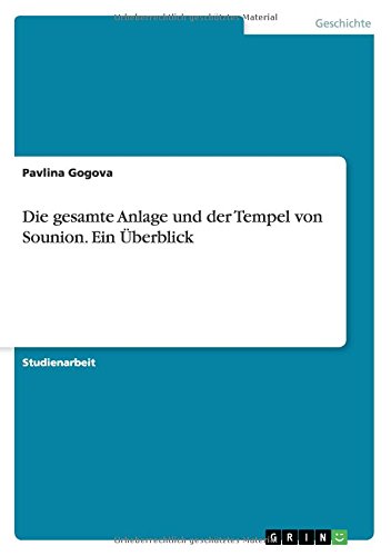 Die gesamte Anlage und der Tempel von Sounion. Ein Überblick