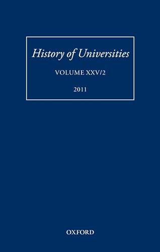 History of Universities: Volume XXV/2