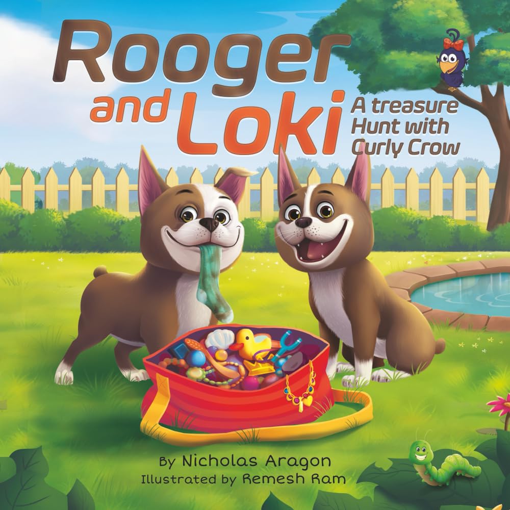 Rooger and Loki: A Treasure Hunt with Curly Crow (The Curly Crow Pawprints Collection, Band 2)
