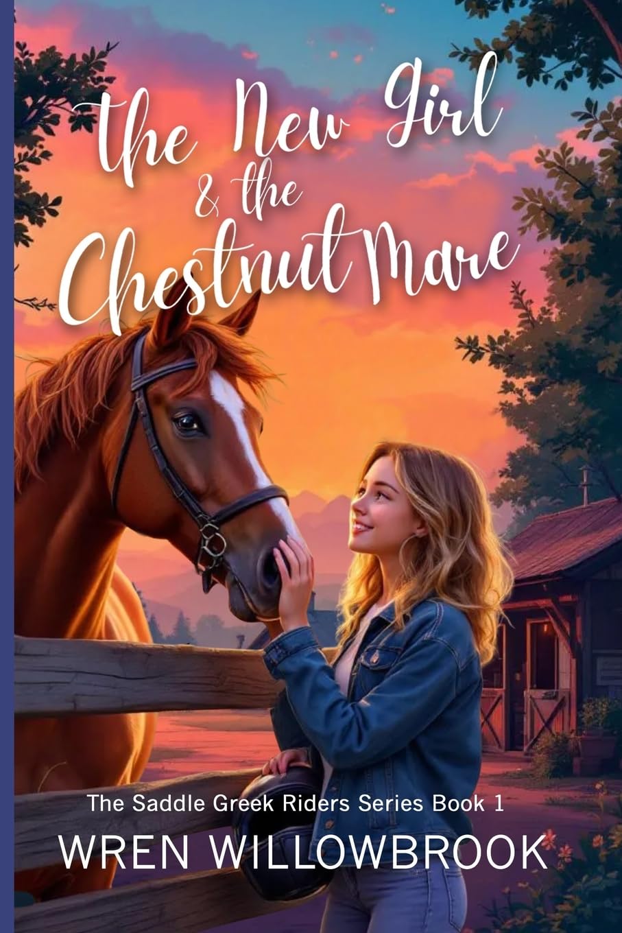 The New Girl & the Chestnut Mare (Family-friendly horse farm novels): A Teen Horse Adventure About Friendship, Horse-Show Suspense, Ranch Drama, and Unbreakable Bonds in a Small-Town Ranch Community