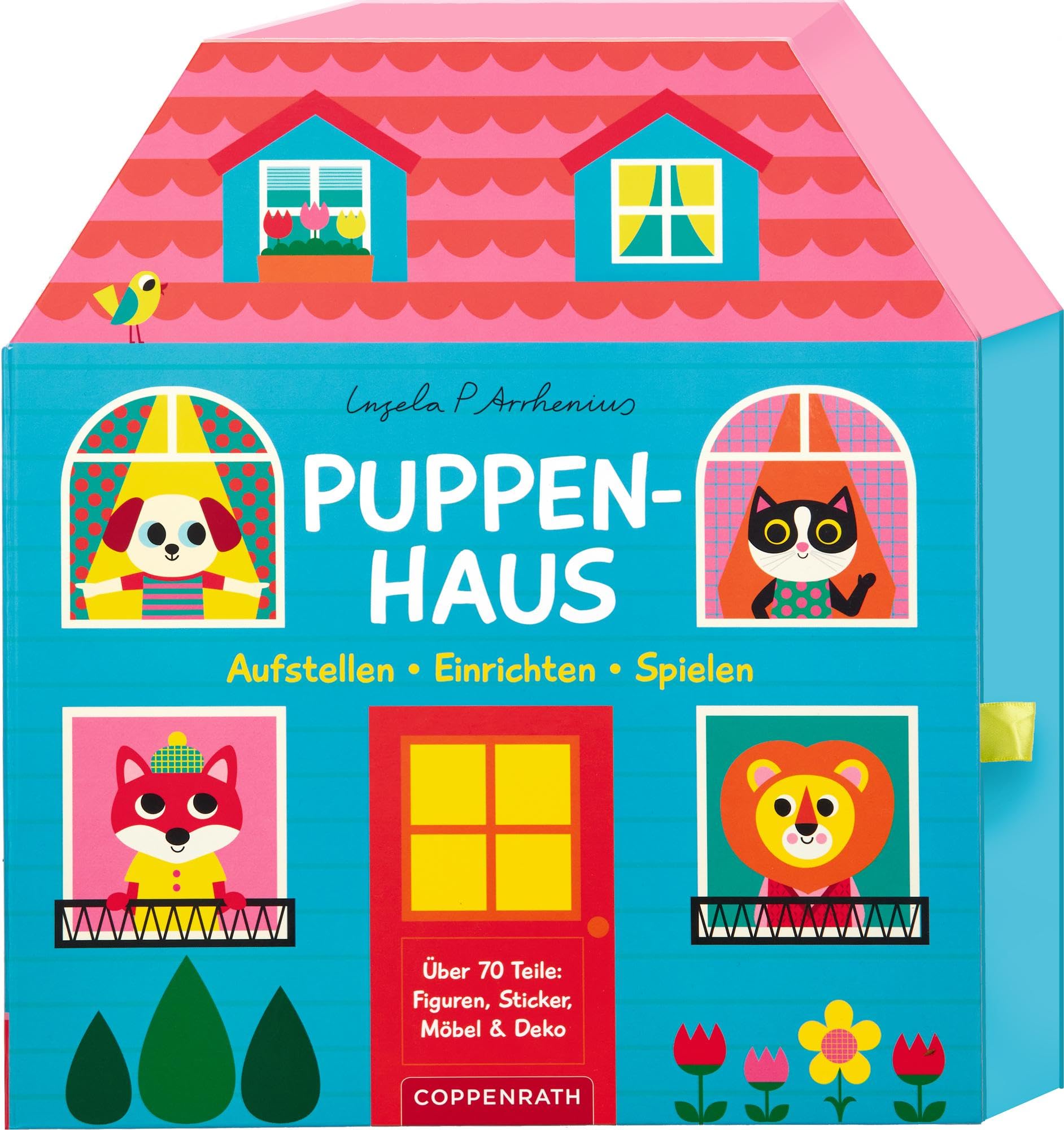 Puppenhaus: Aufstellen, Einrichten, Spielen