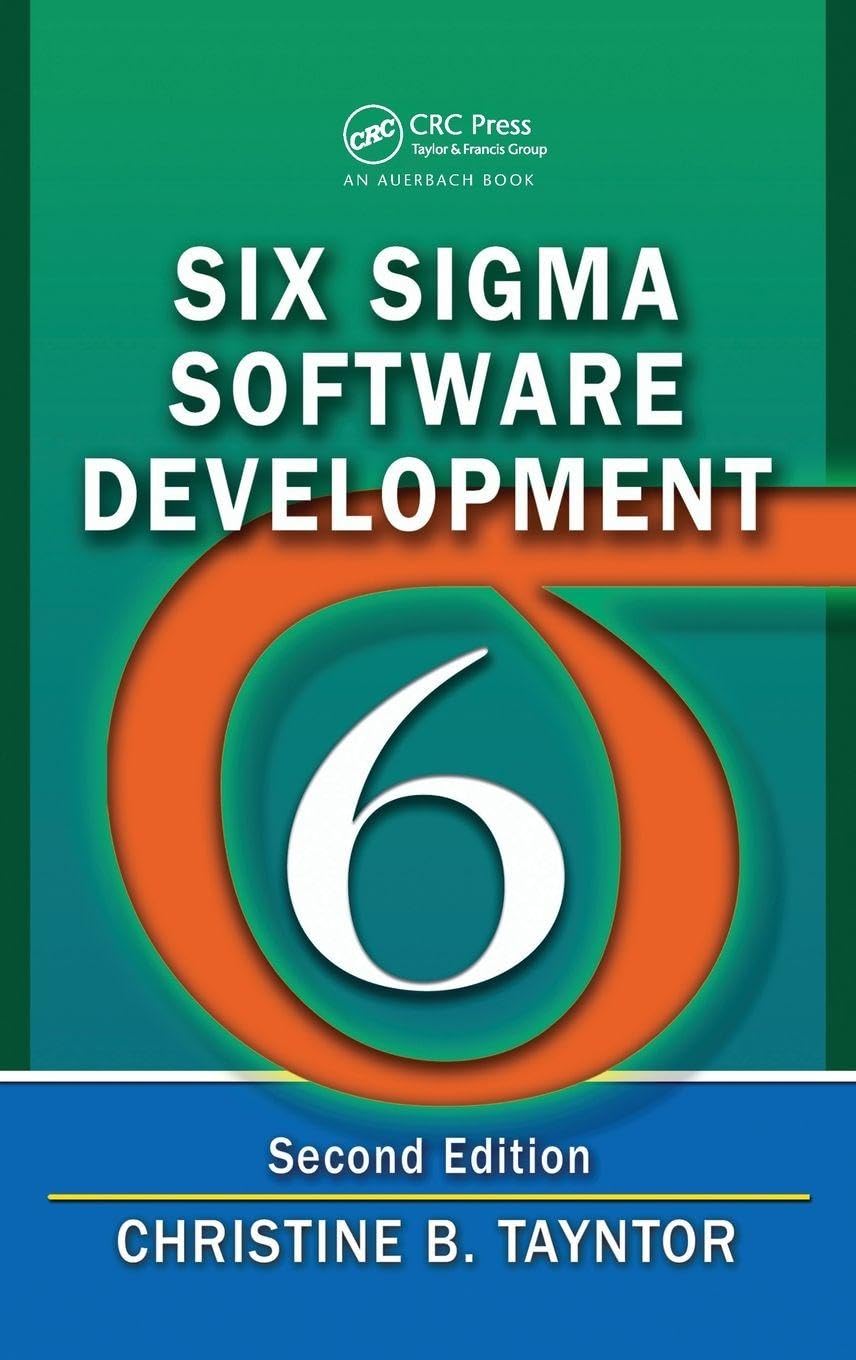 Six Sigma Software Development (Software Engineering)